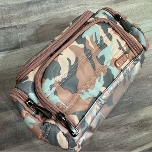 NWT Lug Camo Rose Mini Trolley Bag